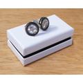 Car Tyre Cufflinks | Driver Fathers Day Gift Novelty Cufflink With Box