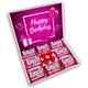 Cadbury Frys Turkish Delight & Milk Chocolate Hearts Gift Box Hamper Birthday Present Personalised