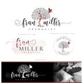 Tree Of Life Butterfly Logo Design, Wellness Holistic Branding, Psychology Health Package, Nature Coach Logo, Beauty Boutique Therapy 213 2