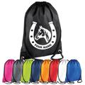 Personalised Horseshoe Drawstring Bag - Custom Pe Gym Sports