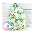 Personalised Backpack Kids | Boys & Girls Embroidered Safari Rucksack Personalized Baby Bag School Nursery Animals Jungle