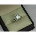 Beautiful 4 Prong Set 2.45Ct Solitaire Cushion Cut Diamond Engagement Wedding Proposal Ring/Woman's Gift Forever One