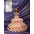 Annie's Attic Potter Crochet Bed Doll Pattern November 1999 Master Guild Bridal Dreams Collection Barbie Dress Original Pattern