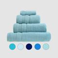 Egyptian Cotton Towels - Luxury Bathroom Zero Twist Hand Towels, Bath Sheets, Face Cloths Blue, Navy, Duck Egg