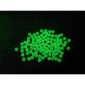 6mm Glow in Dark Gumball Beads, Glow Round Acrylic Loose Bubblegum Chunky Smooth Plastic Beads #145