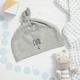 Slogan Baby Hat - Cute Clothes New Gift Shower Grey Kidswear Babywear