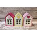 Personalised Wooden Jewellery/Trinket Boxes - Mini Houses Children