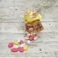 Kingsway Sugared Almonds Plastic Gift Jar Easter Mothers Day Birthday Present