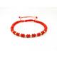 14K Yellow Gold Bracelet & Coral Beads/Natural Stones Bracelet/Pure Jewellry/Gold Bracelets/Gift For Men's Women's