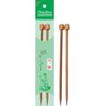 Chiaogoo 13In | 33cm Bamboo Straight Knitting Needles | Single Points Moso Patina