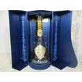 Vintage Champagne Bottle De Venoge Cuvee Louis Xv 1995 & Presentation Box. Lamp Base