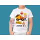 Personalised Construction Truck T-Shirt | Digger Dump Truck Birthday Supplies