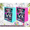 Musical Gift Bag Labels, Printable Favor Labels For Bag, Musical Bag Personalized Theme Party