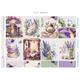 Lavender Café | Standard Vertical Planner Stickers, Floral, Lavender, Planner, Purple, Lilac Essentials, Oodlemadoodles