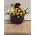 Ferrero Rocher Chocolate Gift Box, Rocher, Luxury Box Of Roses, Personalised Hamper, Valentines Day