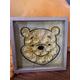 Winnie The Pooh Rolled Flowers Shadow Box