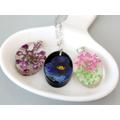 Resin Necklace, Pressed Flower Jewelry, For Women/ Girls, Birthday Anniversary Gift For Her