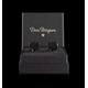 Dom Perignon Champagne Ultra Stylish Black Shield Cufflinks New in Dom Perignon Branded Giftbox