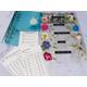 Clear Cash Envelope Budget System Starter Kit | A6 Personal Binder Pressed Flower Laminated Envelopes Set Of 5 Or 8 Zip Pouches