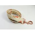 Leaves Fabric Dog Leash, Autumn Leaf Fall Fall Leash