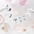 Princess Birthday Decoration Party Pack/Silver & Pink //Party in A Box /All One Tableware/Plates/ Cups// Hats//Balloons