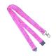 Cancer Awareness Lanyard - Neck Strap, ID Holder Safety Breakaway Clip Hope Courage Believe Strength Pink Ribbon Lanyard