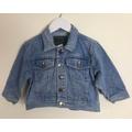 Vintage Baby Denim Jacket 1990S Girl Boy 6-12 Months Retro