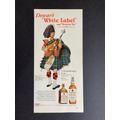 Vintage 1943 Dewar's Scotch Whiskey Print Ad