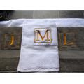 Personalised Embroidered Egyptian Towels/stunning Choice Of Colors Various Sizes