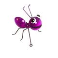 xiuh garden ants art outdoor garden backyard metal animal decoration gift 2023 purple