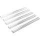 Grill Heat Plates Replacements for Charbroil Performance 463448021 463449021 463365021 5Burner Grill 463351021 463352521 4Burner Gas Grill Stainless Steel Heat Shields Burner Covers 5Pack