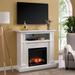 Nobleman Touch Screen Electric Media Fireplace w/ Tile Surround - SEI Furniture FR9396