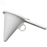 LBECLEY Small Silicone Funnel Funnel Kitchen Decorating Cake for Chocolate Tools Baking Adjustable Cake Mould Colander Collapsible Silicone with Legs White One Size