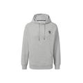 Hoodie, grau meliert