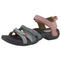 Sandale TEVA "Tirra" Gr. 38, bunt (rosa, blau) Schuhe Outdoorsandale Riemchensandale Sandale Trekkingsandalen mit Klettverschluss