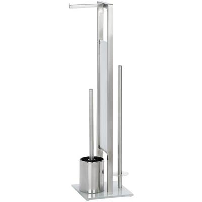 Wenko Stand WC-Garnitur »Rivalta« grau, 18x70 cm