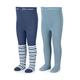 Sterntaler Baby Jungen Strumpfhose Baby Kleinkind Strumpfhose Doppelpack Bambus - Babystrumpfhose - aus Bambuszellstoff - blau, 80