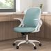 Inbox Zero Kohlee Home Office Ergonomic Mesh Task Chair Upholstered/Mesh in Green | 20.85 H x 8.65 W x 21.24 D in | Wayfair
