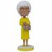 Red Barrel Studio® The Girls Bobblehead Figurine Resin in White/Yellow | 8 H x 5 W x 3 D in | Wayfair CDDD7E79588D4067A1C4C99150603749