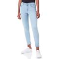 7 For All Mankind Damen The Ankle Skinny Bair Eco Jeans, Light Blue, 27W / 27L EU