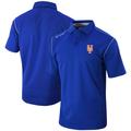 Men's Columbia Royal New York Mets Omni-Wick Shotgun Polo