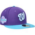 Men's New Era Purple Washington Nationals Vice 59FIFTY Fitted Hat