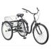 Schwinn Mackinaw Men s/Women s 24 Adult Tricycle with Basket Single Speed