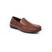 Wide Width Men's Deer Stags®Slip-On Driving Moc Loafers by Deer Stags in Brown (Size 10 1/2 W)