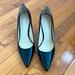 Nine West Shoes | Euc Nine West Jackpot Leather Pumps In Black. Size 9m | Color: Black | Size: 9