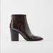 Zara Shoes | Ankle Boots | Color: Black | Size: 6.5