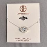 Giani Bernini Jewelry | Giani Bernini Sterling Silver Necklace Hamsa | Color: Silver | Size: Os