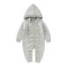 Qufokar Baby Unisex Knit Sweater Cardigan Boys Sweaters Jumpsuit Baby Boys Outfits Hooded Romper Cotton Sweater Girls Knitted Boys Romper&Jumpsuit