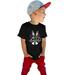 Qufokar Toddler Boy Shirts 5T Children Place Boys Long Sleeve Tee Short Toddler Tops Letter 1-7 Girls Baby Kids Shirts Happy Boys Easter Shirts T Sleeve Years Bunny Boys Tops