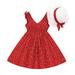 2022 New Summer Girls Dress Sleeveless Chiffon Polka Dot Party Princess Dress Children Kids Dresses Girl Dresses Girls Pumpkin Dress